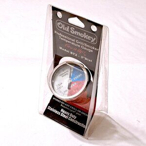 Old Smokey Professional Grill/Smoker Temperature Gauge
